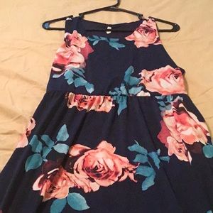 Pink blush maternity maxi dress 2x